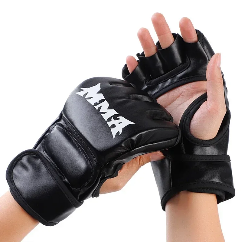 Motorcycle Glove Knuckle - Guantes de entrenamiento de boxeo profesionales