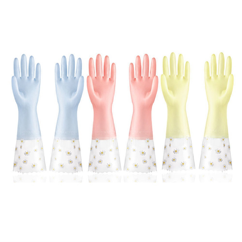 Rubber Glove Cleaning - Guantes de limpieza para lavavajillas, 3