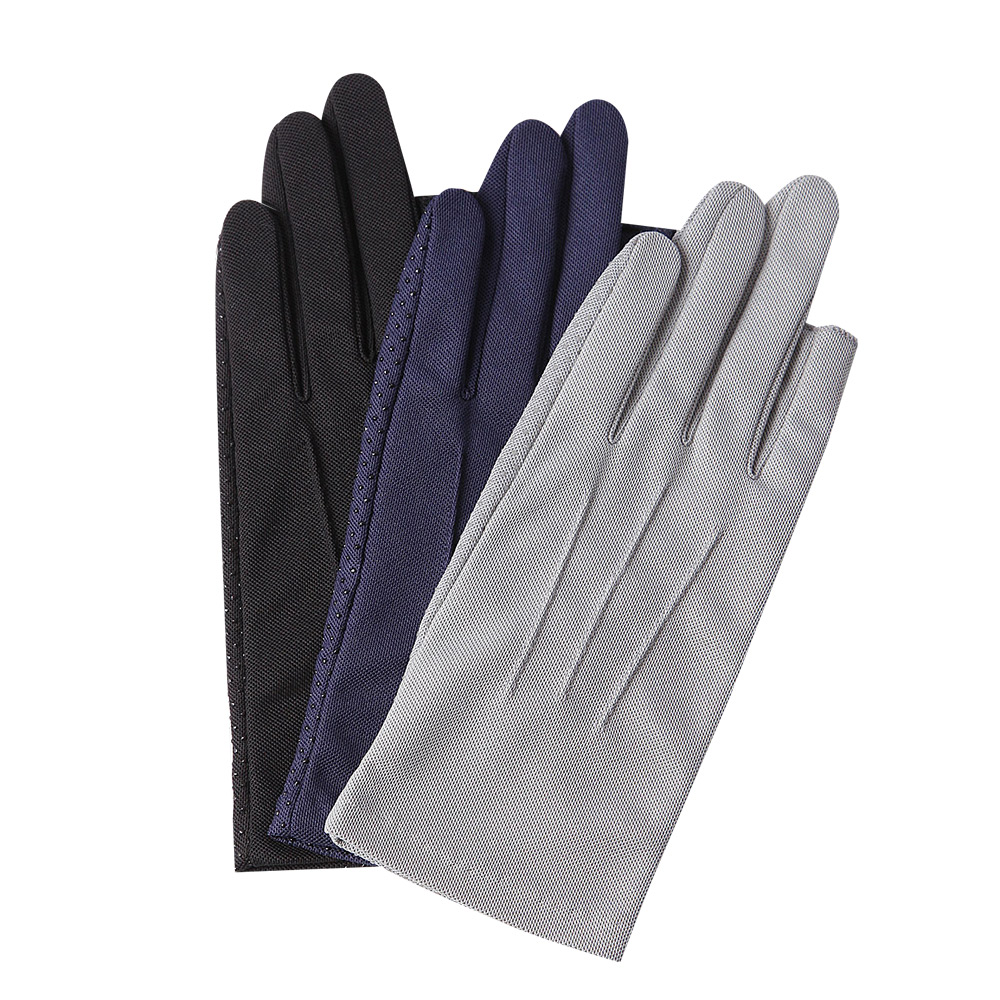 Fingerless Glove Knit - Guantes de verano para hombre, antisuela,