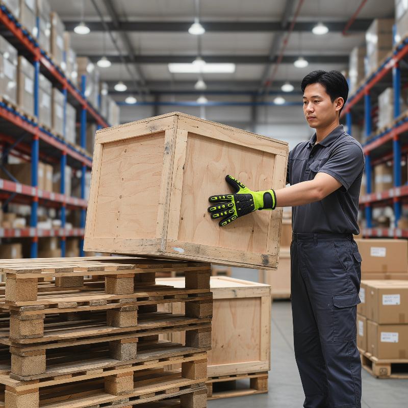 Work Glove Impact - Guante de trabajo de seguridad resistente