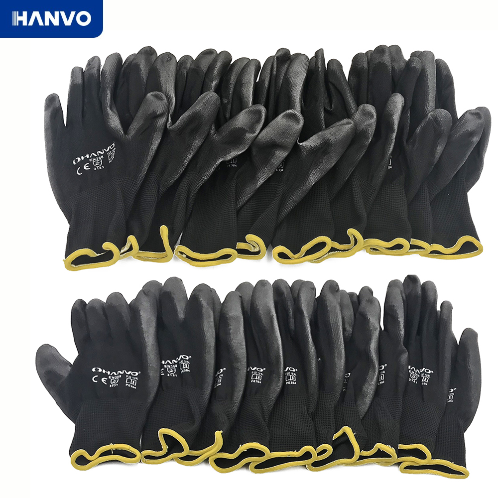 Nitrile Mechanic Glove - 10 pares de guantes de trabajo