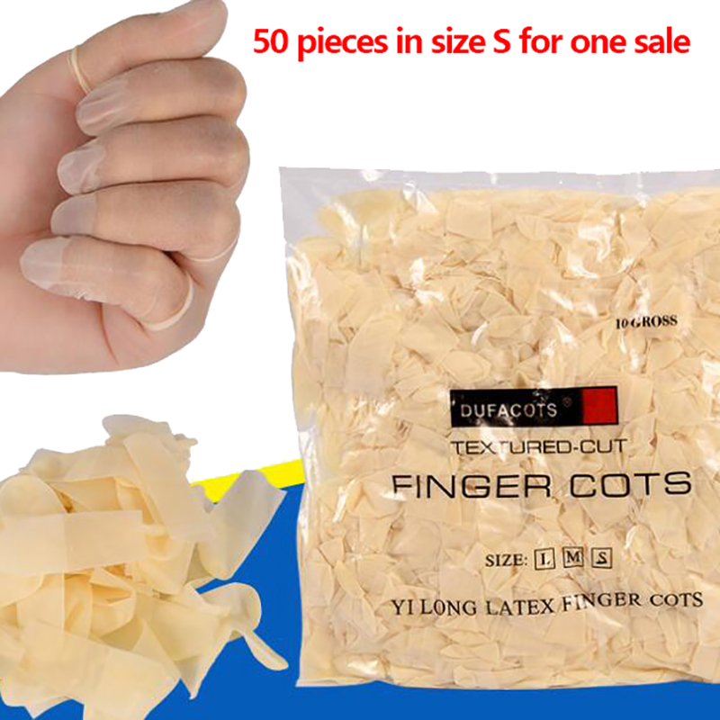 Latex Disposable Glove - Nuevo 50 unids/pack desechable de látex