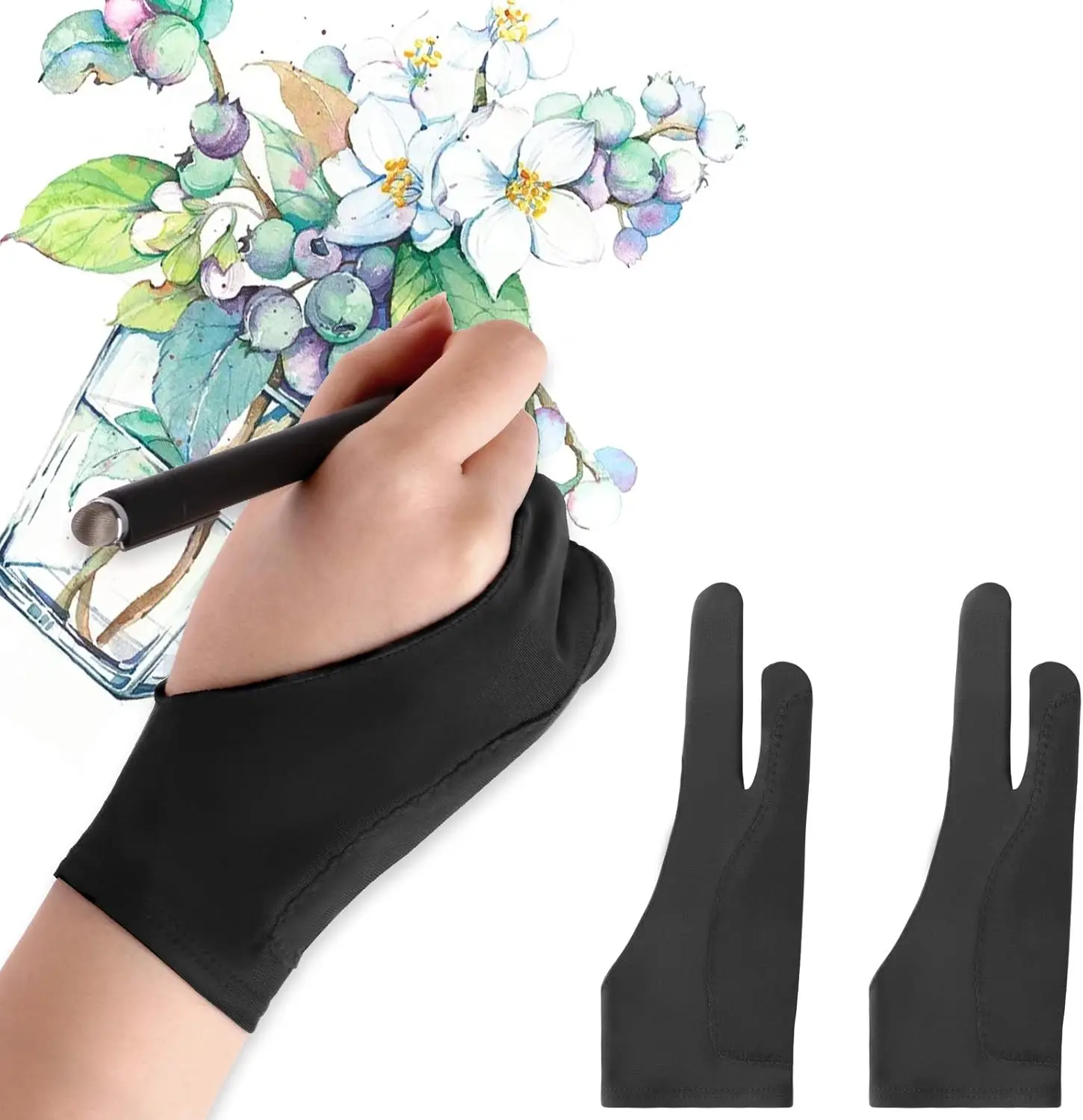 Touchscreen Glove Capacitive - Guantes antitáctiles S/M/L, guantes de dibujo