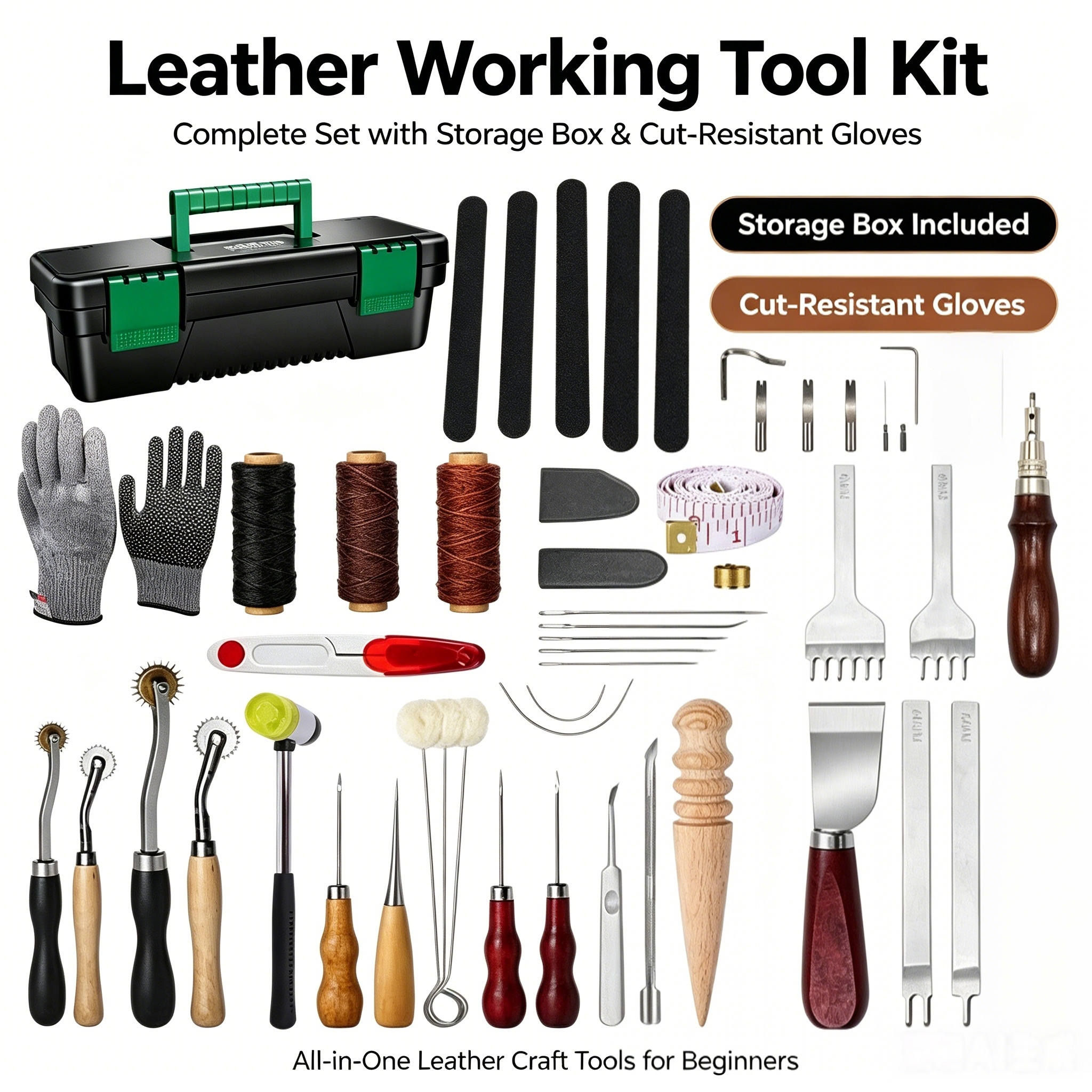Cut Resistant Glove - Kit de Herramientas para Trabajar el