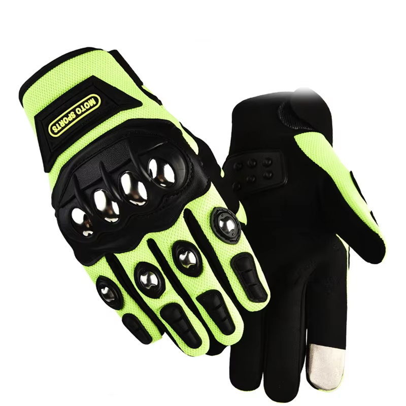 Motorcycle Glove Knuckle - Guantes Tácticos de Seguridad con Protección