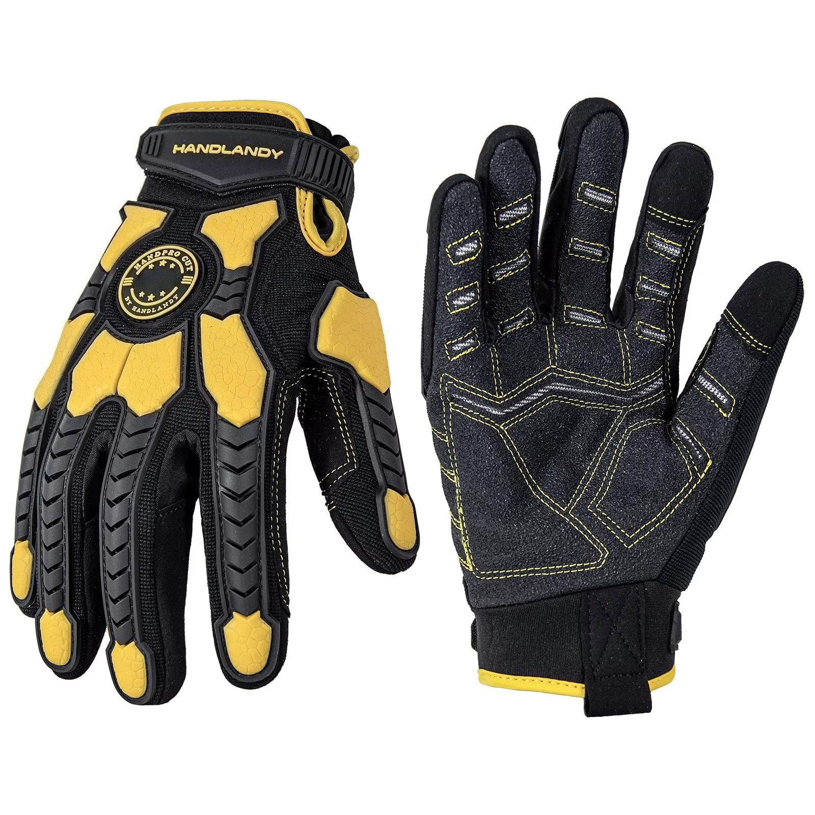 Work Glove Impact - Guantes de Trabajo Industriales Resistentes al