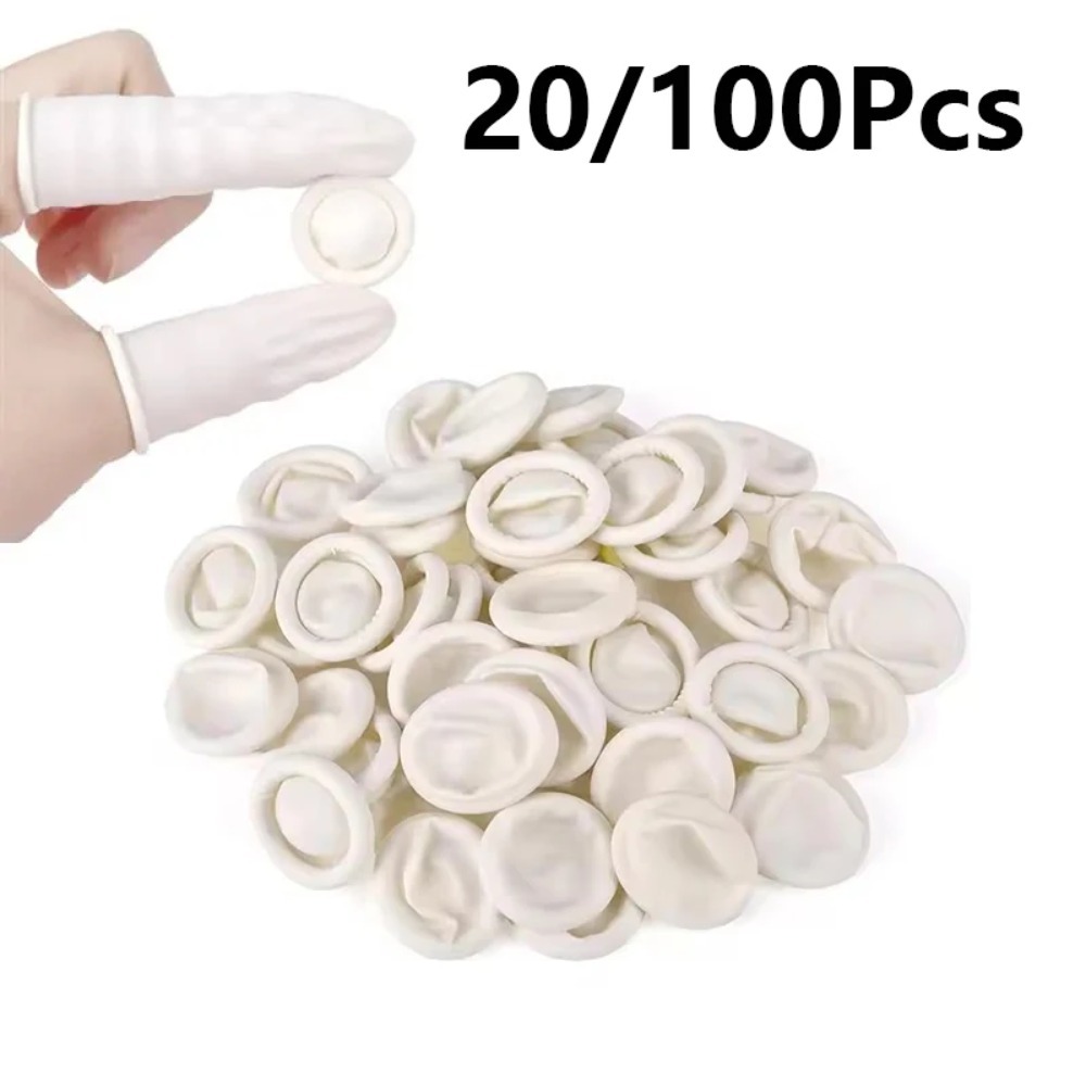 Latex Disposable Glove - 20 piezas/100 piezas de protectores desechables