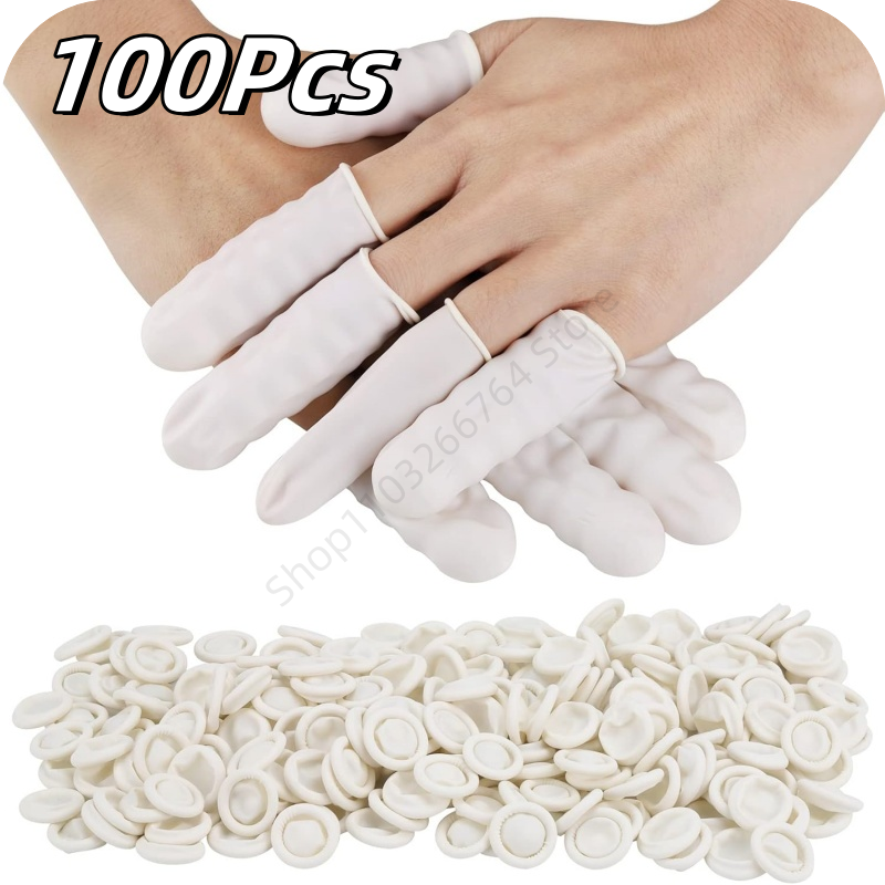 Latex Disposable Glove - Guantes protectores desechables para las yemas