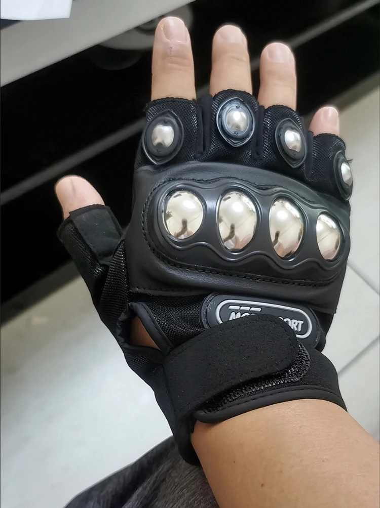 Motorcycle Glove Knuckle - Guantes tácticos para motocicleta, nudillos de