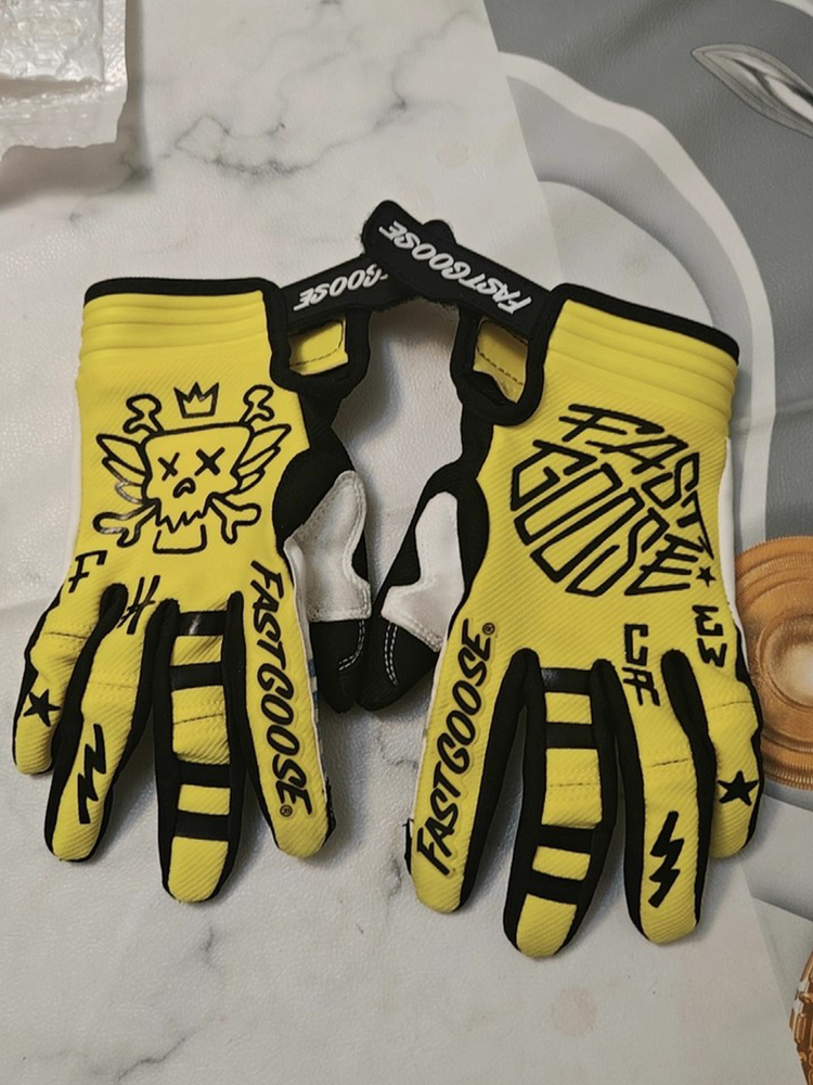Cycling Glove Padded - FASTGOOSE, guantes de motocicleta Unisex con