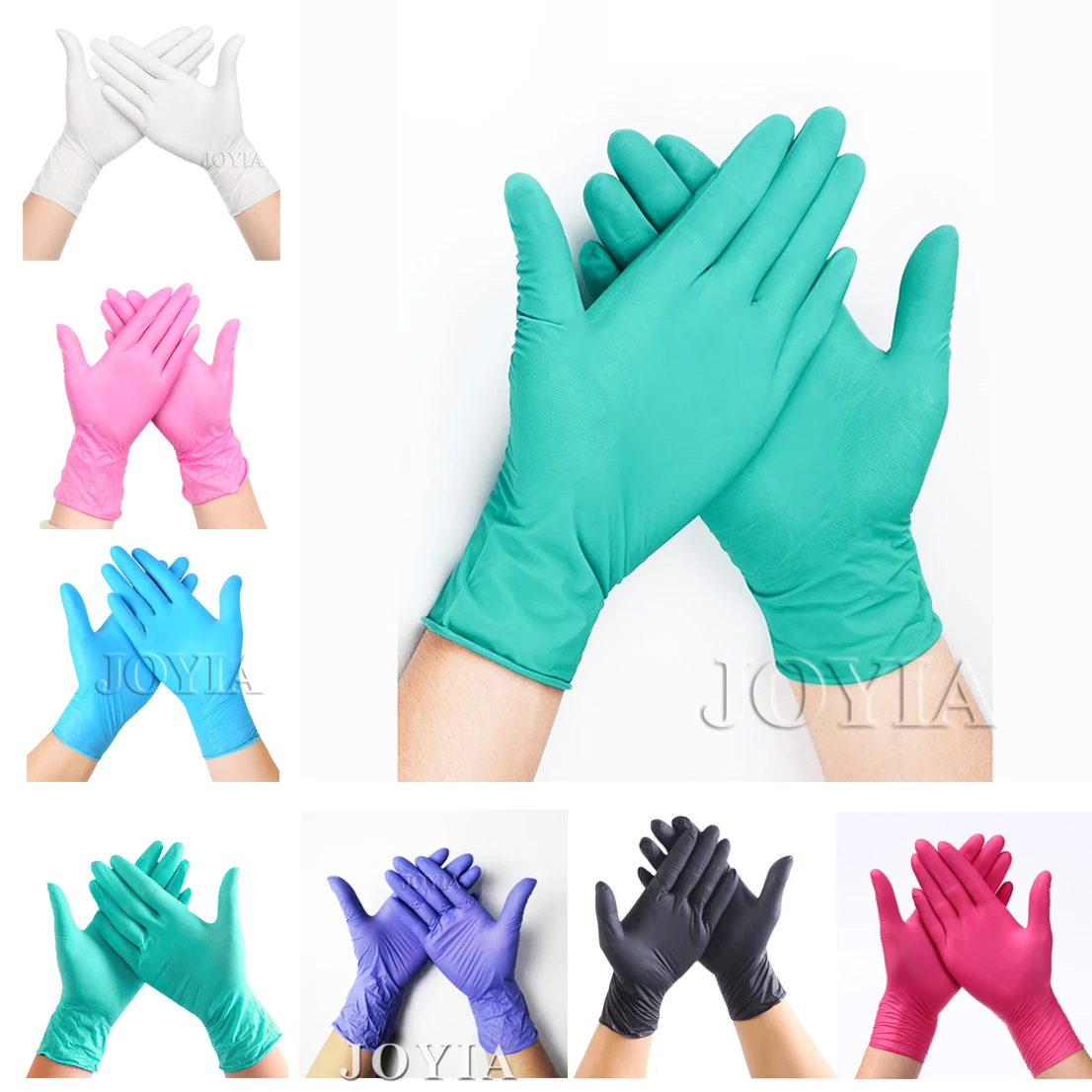 Guantes desechables verdes, gu - Exam Glove Nitrile reseña y precio