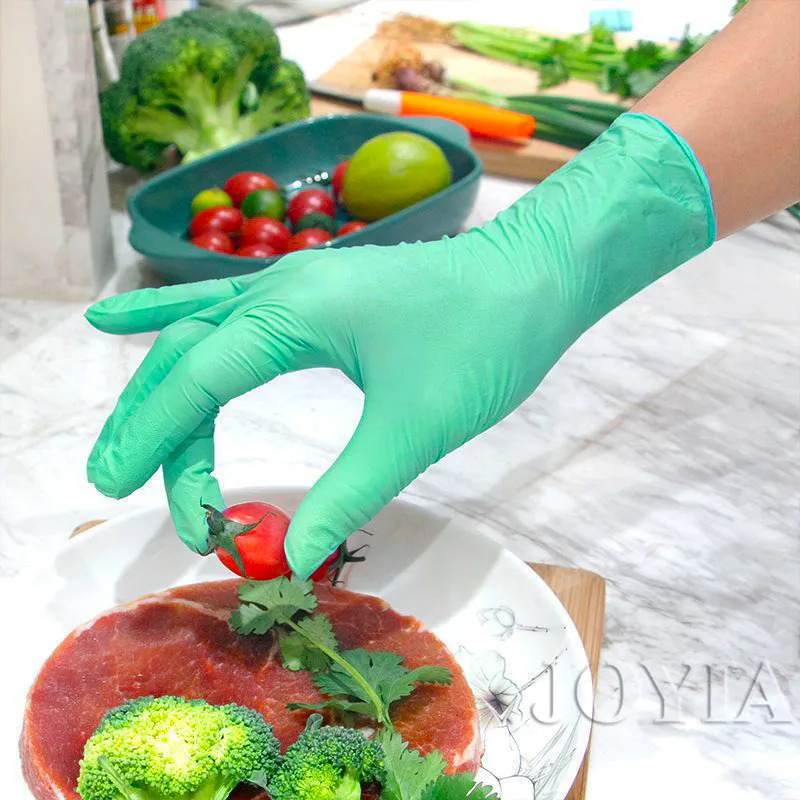 Guantes desechables verdes, gu - Exam Glove Nitrile reseña y precio