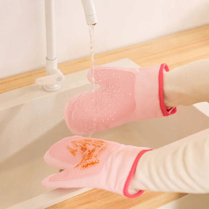 Guantes de Silicona Hello Kitt - Oven Mitt Silicone reseña y precio