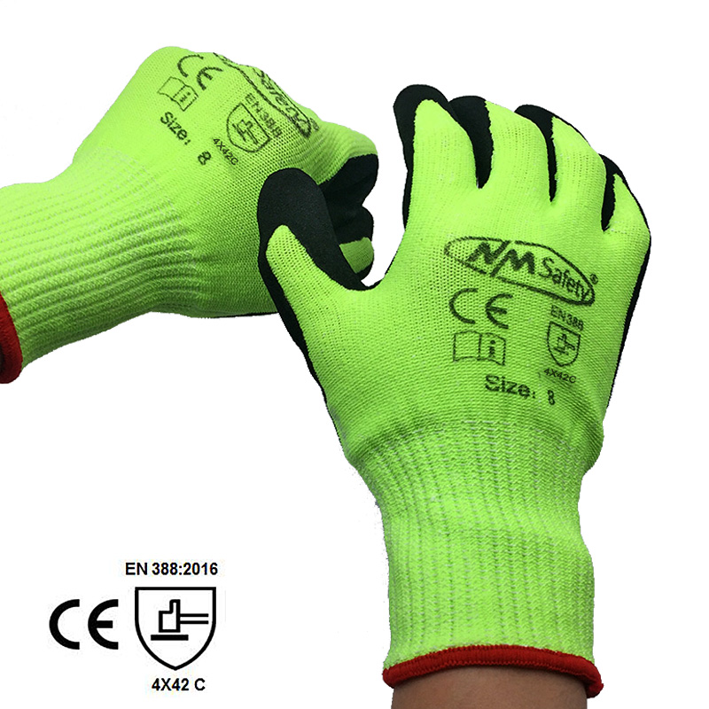 NMShield-guantes anticorte par - Nitrile Mechanic Glove reseña y precio