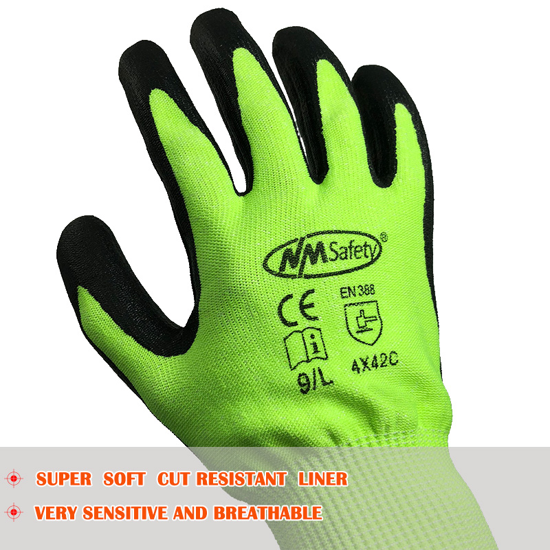 NMShield-guantes anticorte par - Nitrile Mechanic Glove reseña y precio