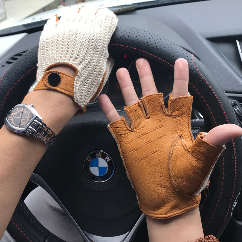 2025 nuevos guantes de cuero g - Leather Driving Glove reseña y precio