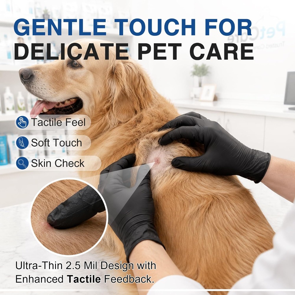 Guantes de Nitrilo Negros Dese - Exam Glove Nitrile reseña y precio