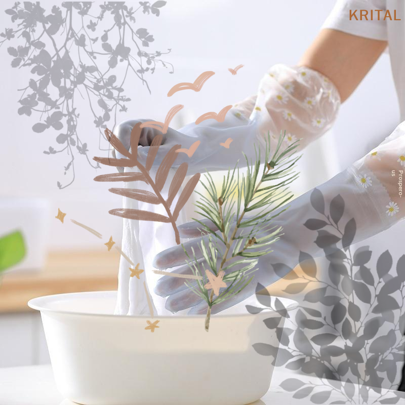 Guantes de Limpieza Impermeabl - Rubber Glove Cleaning reseña y precio