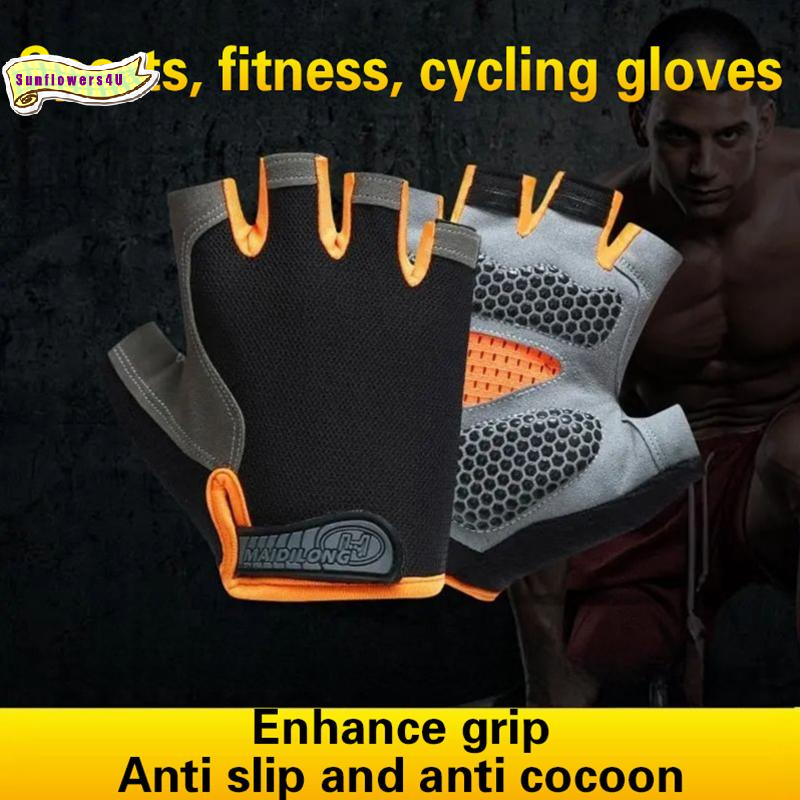 Guantes de ciclismo sin dedos, - Fingerless Glove Knit reseña y precio