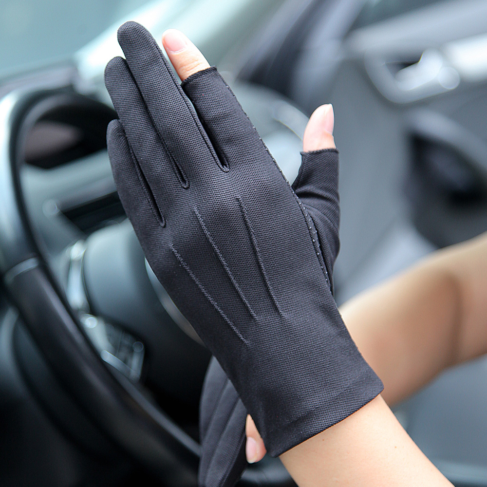 Guantes de verano para hombre, - Fingerless Glove Knit reseña y precio