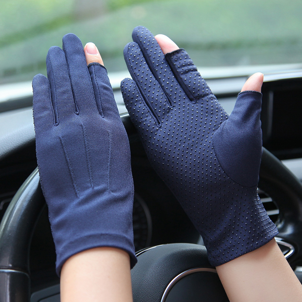 Guantes de verano para hombre, - Fingerless Glove Knit reseña y precio