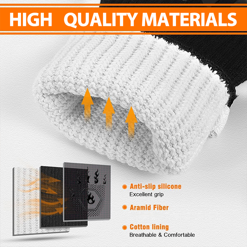 1 Par de Guantes de Horno, Res - Oven Mitt Silicone reseña y precio