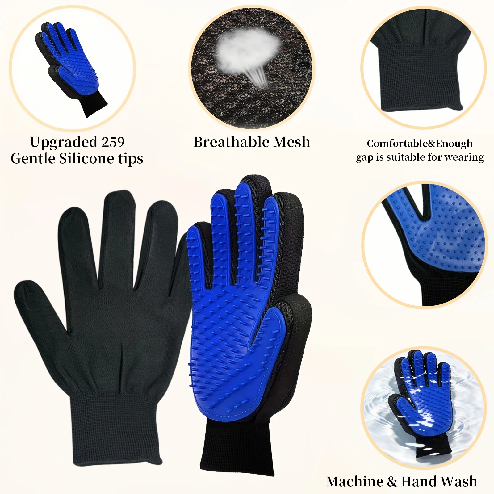 Guantes para mascotas, guantes - Rubber Glove Cleaning reseña y precio