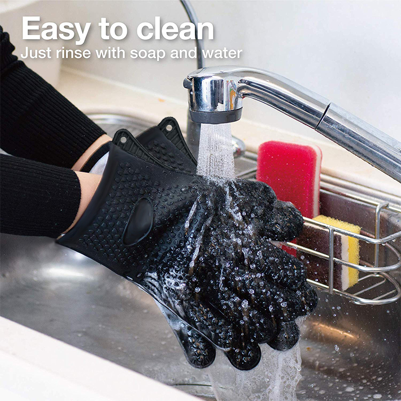 Guantes de silicona resistente - Rubber Glove Cleaning reseña y precio