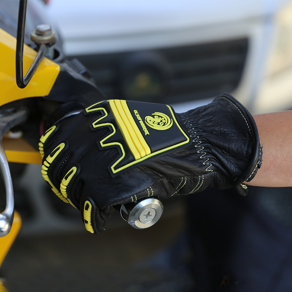 Guantes de trabajo de cuero de - Work Glove Impact reseña y precio