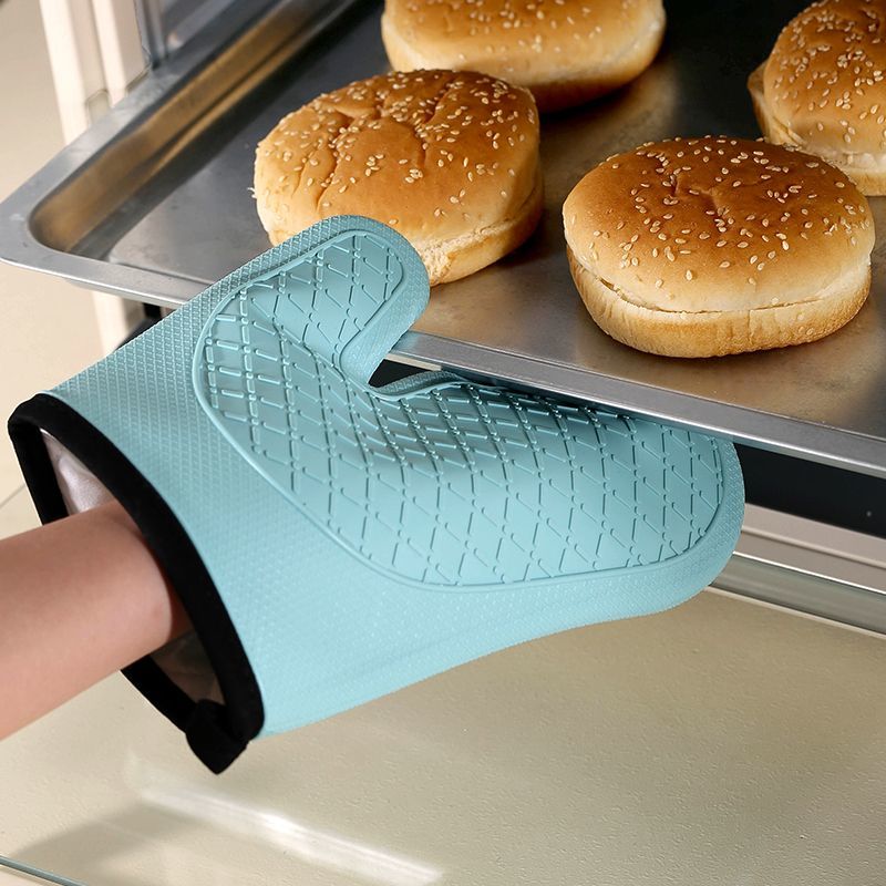 Guantes de aislamiento térmico - Oven Mitt Silicone reseña y precio