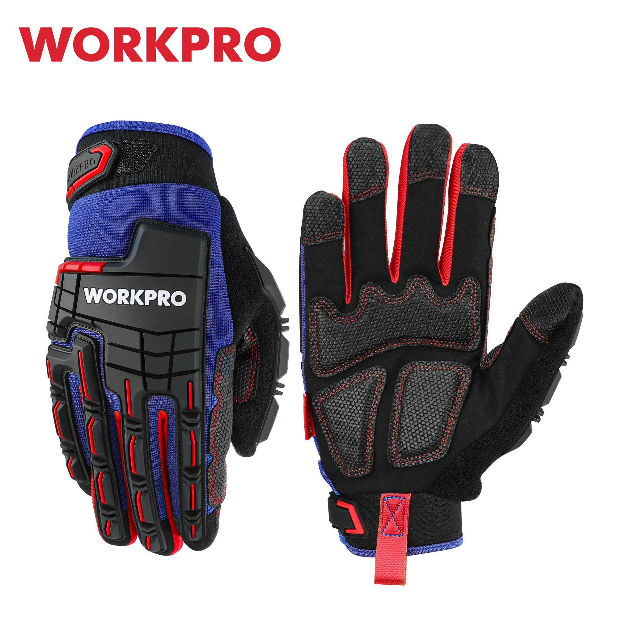 WORKPRO-guantes de trabajo de  - Work Glove Impact reseña y precio