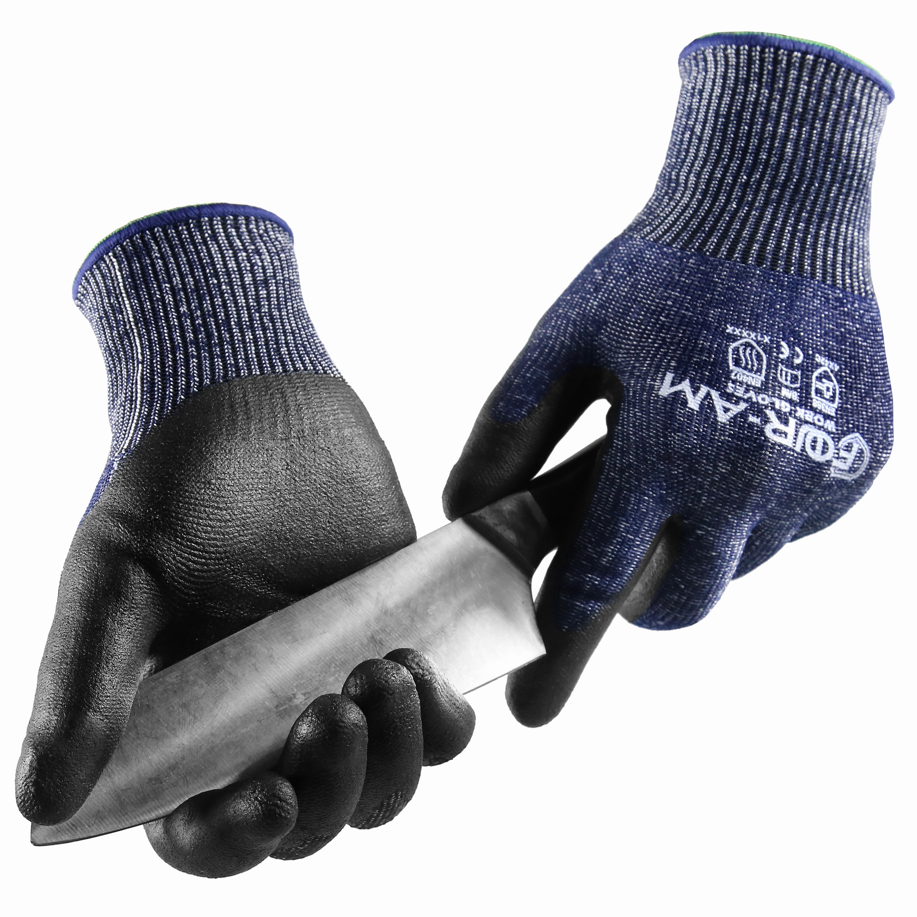 1/3 pares, guantes resistentes - Nitrile Mechanic Glove reseña y precio