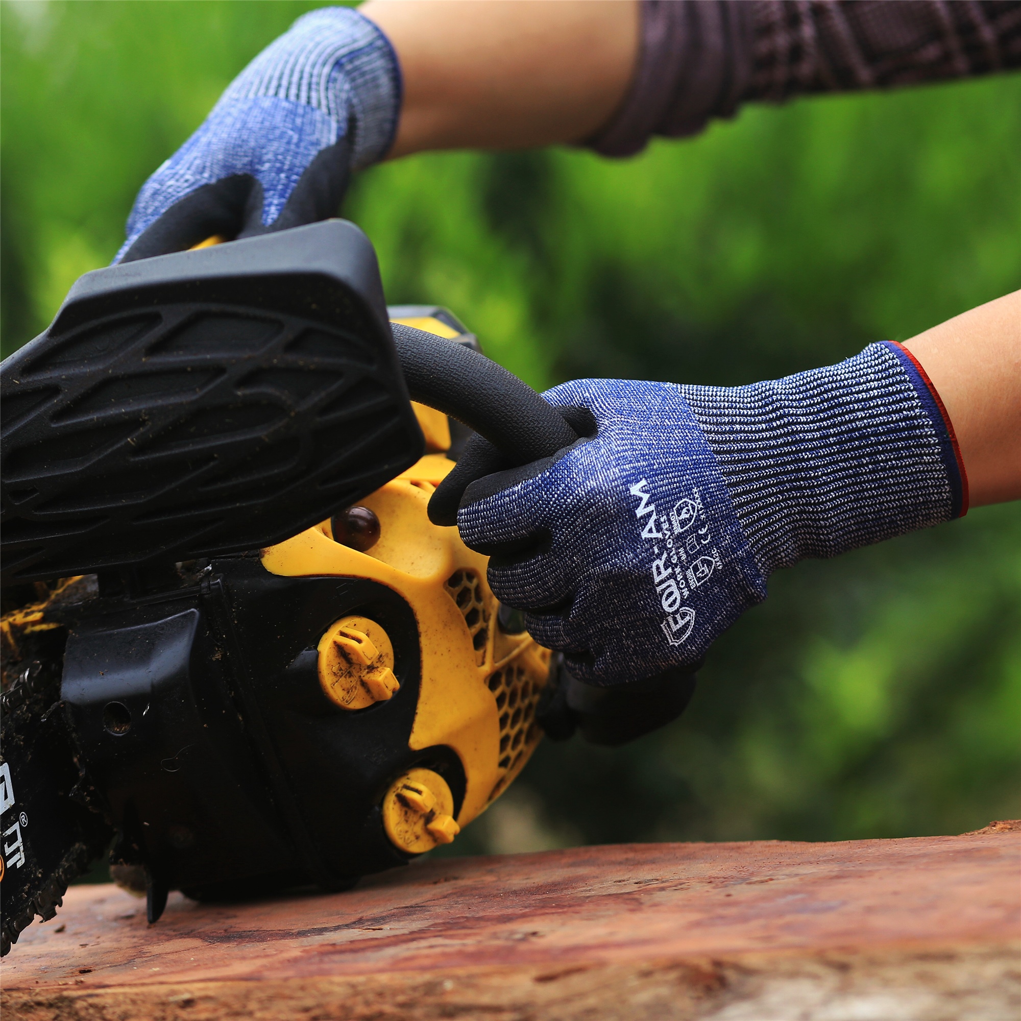 1/3 pares, guantes resistentes - Nitrile Mechanic Glove reseña y precio