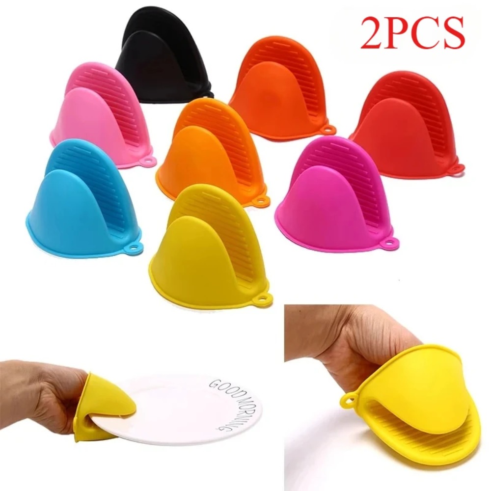 4/2 Piezas Guantes de Silicona - Oven Mitt Silicone reseña y precio