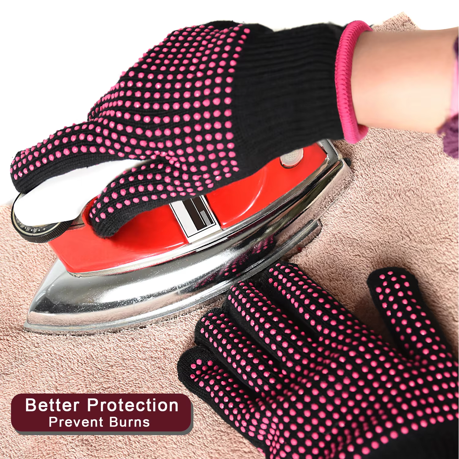 2 guantes resistentes al calor - Heat Resistant Glove reseña y precio