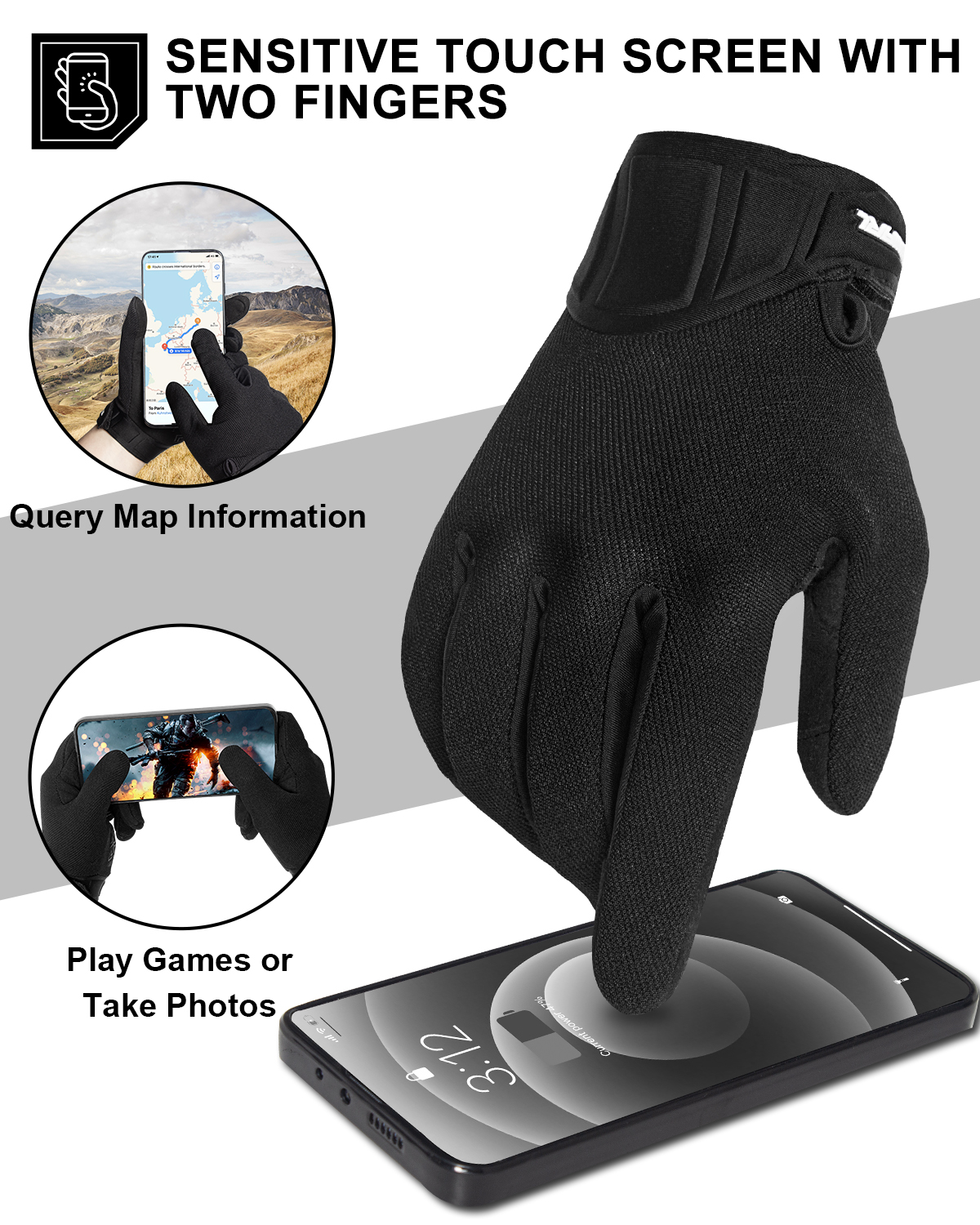 Guante para correr para deport - Magic Touch Glove reseña y precio