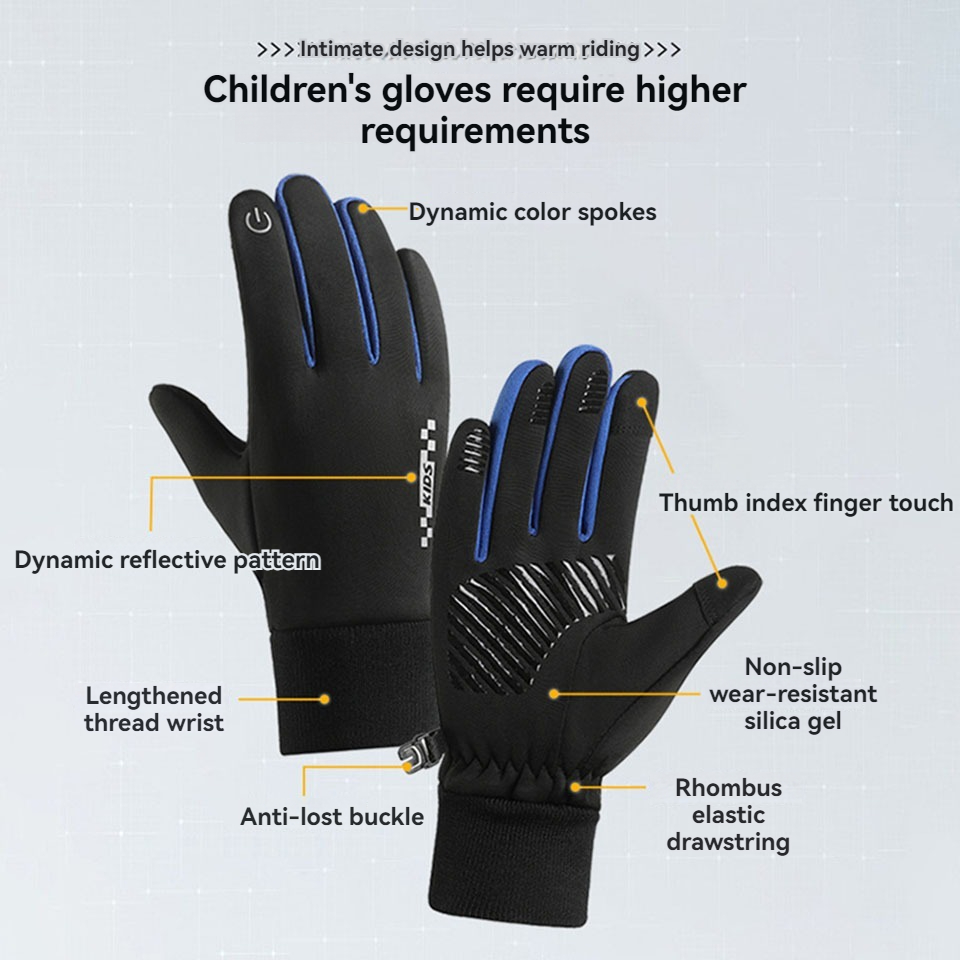 Guantes de invierno para niños - Ski Glove Waterproof reseña y precio