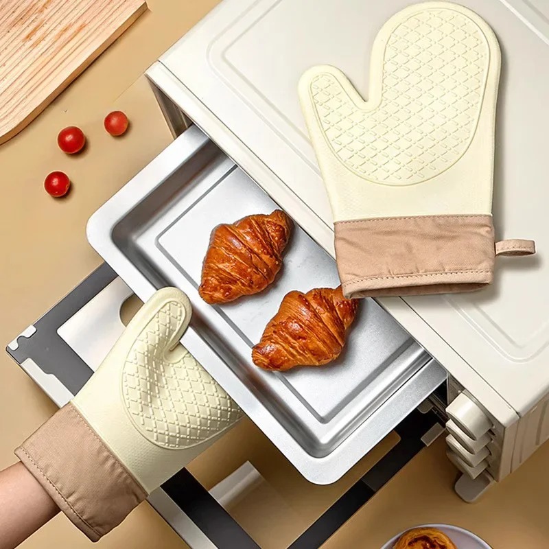 Guantes de silicona resistente - Oven Mitt Silicone reseña y precio