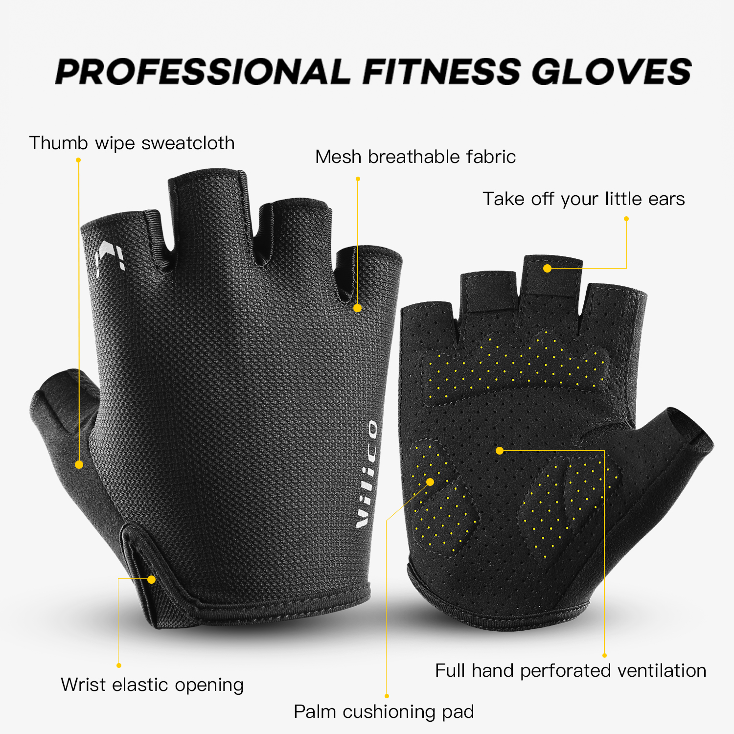 Vilico guantes deportivos para - Workout Glove Gym reseña y precio