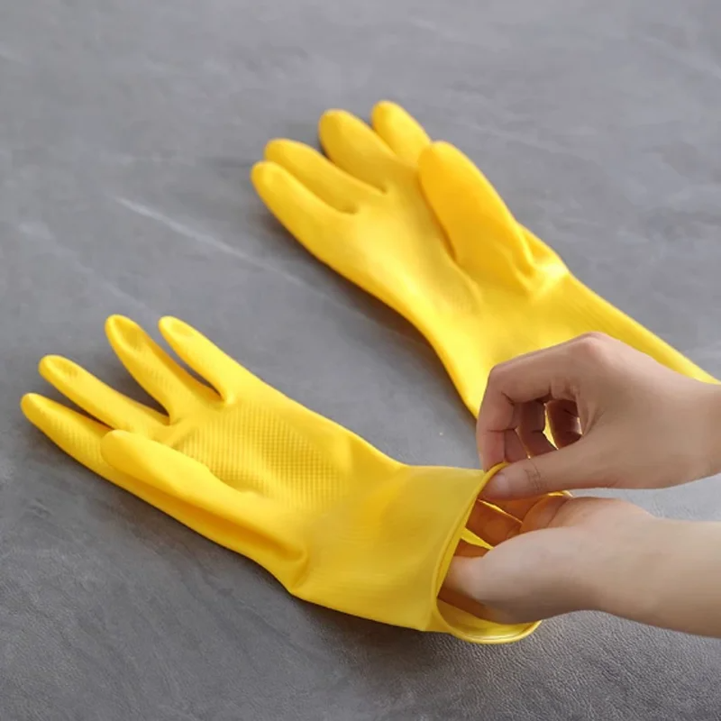 Guantes para el hogar para muj - Dish Glove Rubber reseña y precio