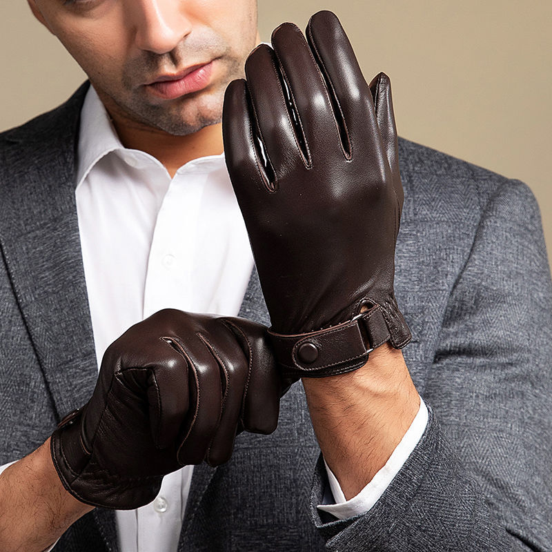Guantes de piel de oveja para  - Leather Driving Glove reseña y precio