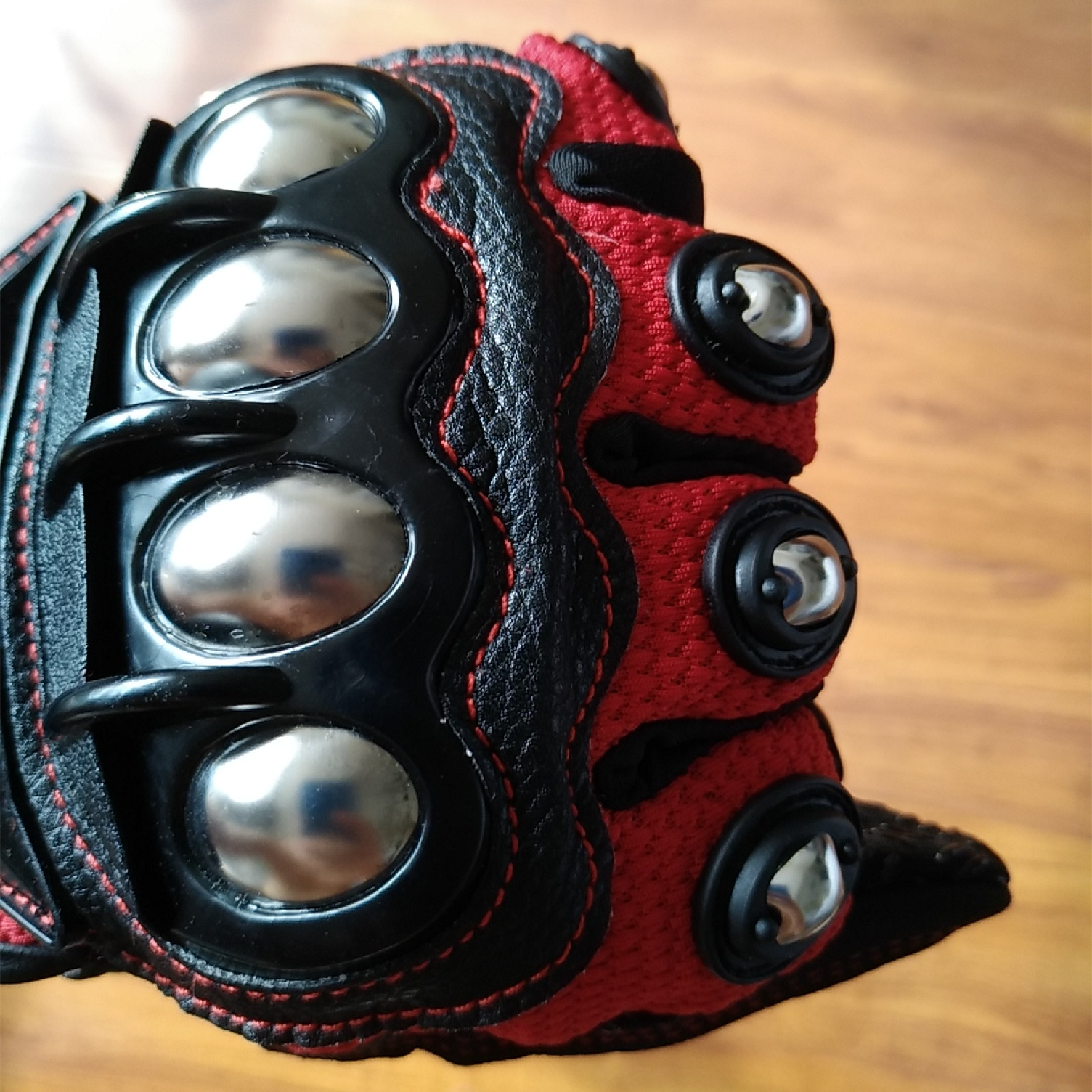 Nudillos de latón para motocic - Motorcycle Glove Knuckle reseña y precio