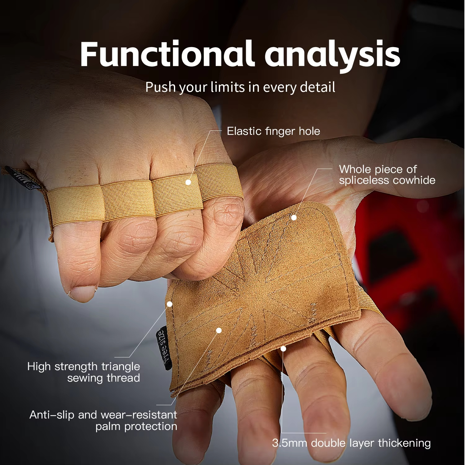 1 Par de Guantes de Gimnasio d - Workout Glove Gym reseña y precio