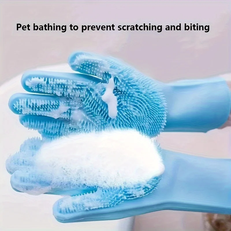 Guantes Multifuncionales de Si - Rubber Glove Cleaning reseña y precio