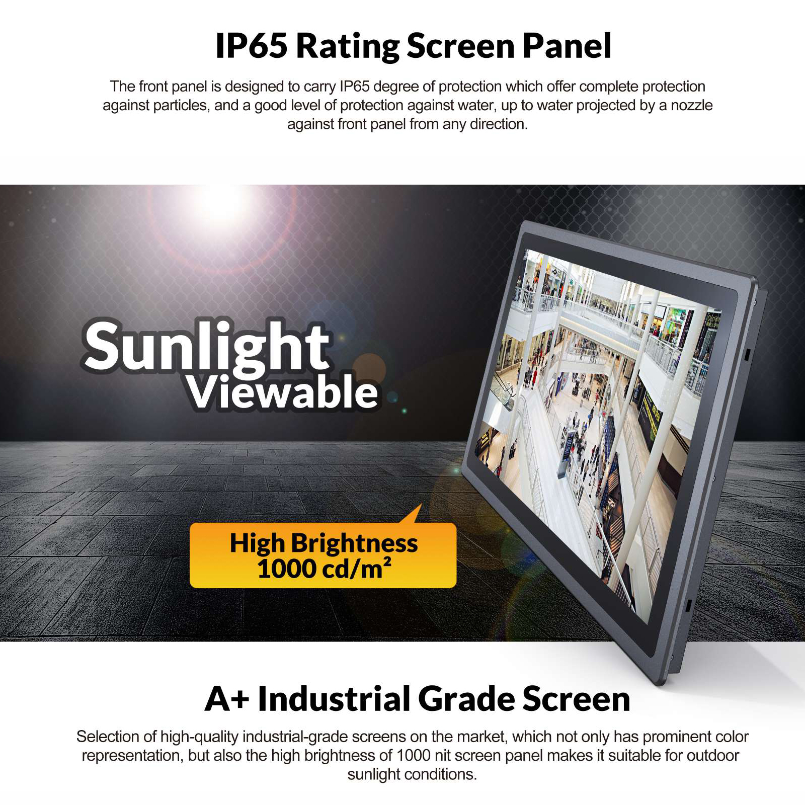 Panel PC Industrial Integrado  - Touchscreen Glove Capacitive reseña y precio