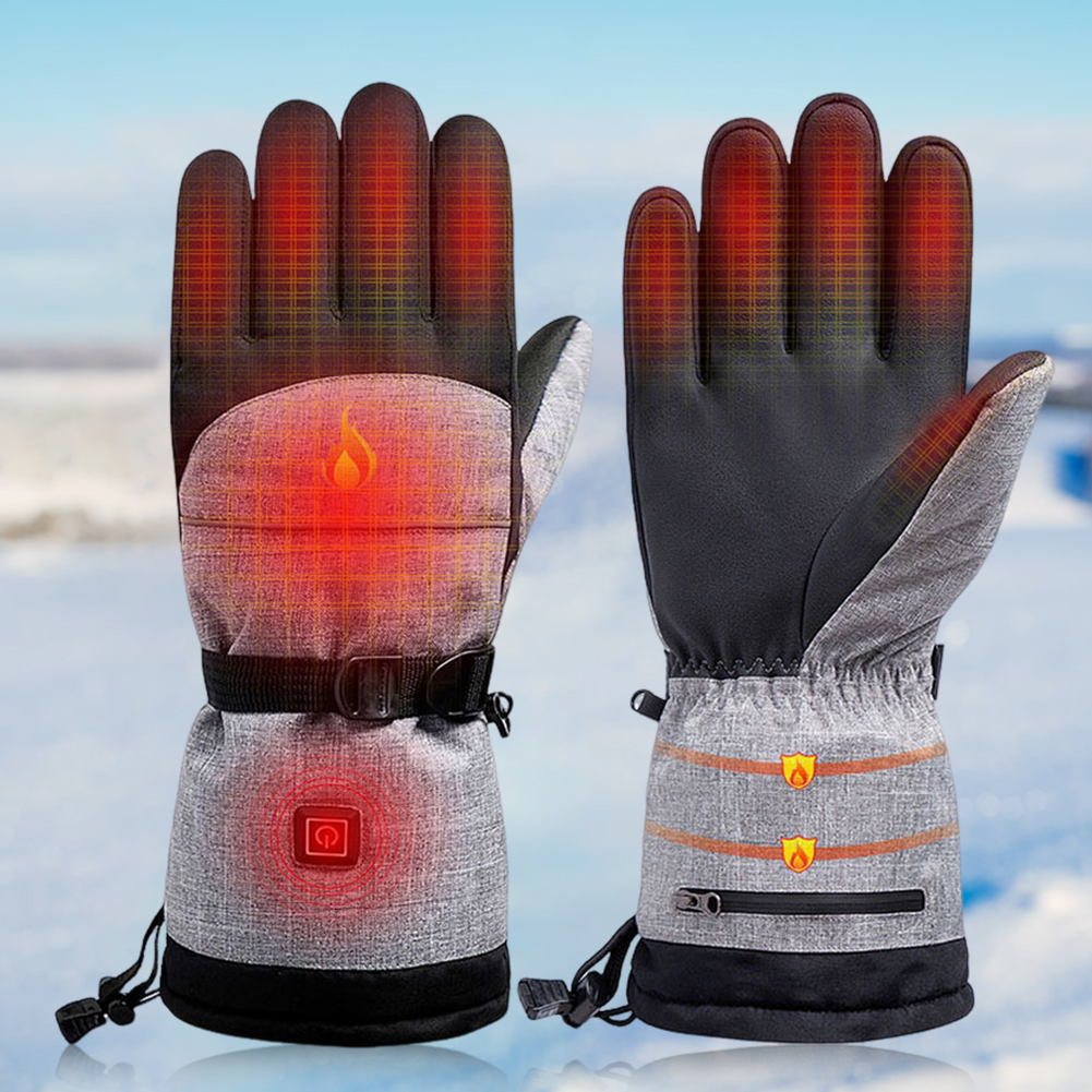 Guantes calefactables eléctric - Ski Glove Waterproof reseña y precio