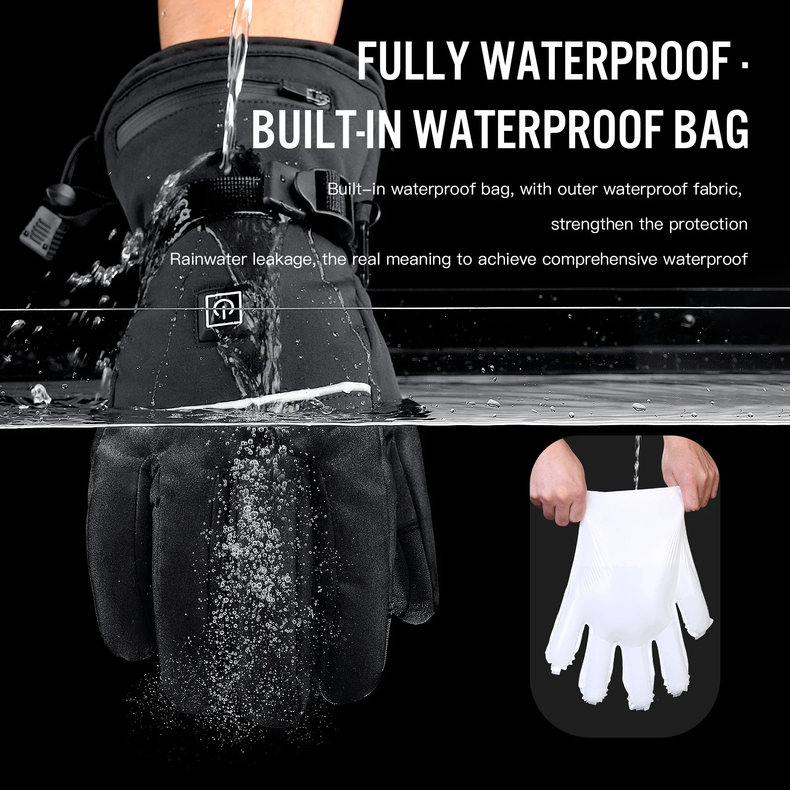 Guantes calefactables eléctric - Gardening Glove Waterproof reseña y precio