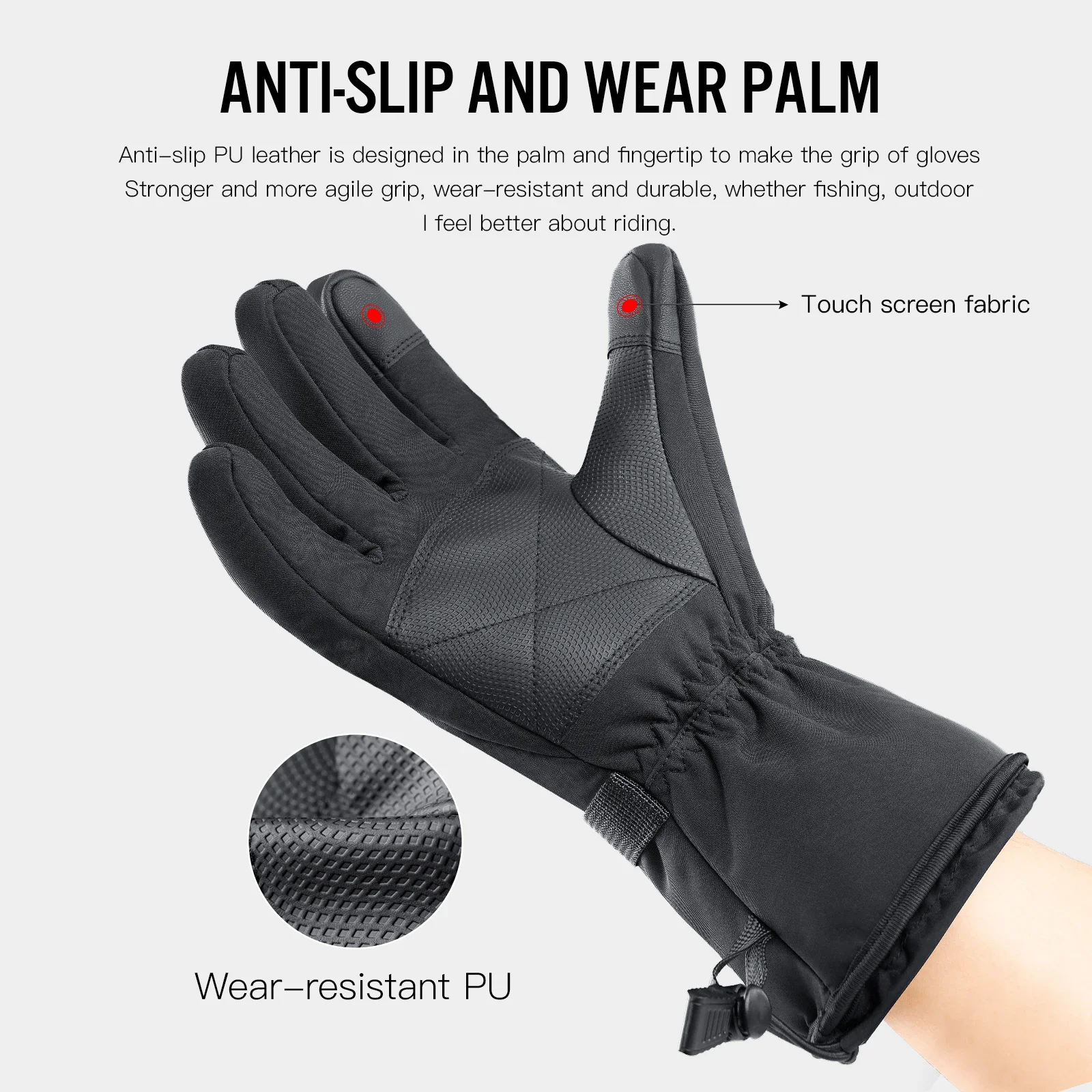Guantes calefactables eléctric - Gardening Glove Waterproof reseña y precio