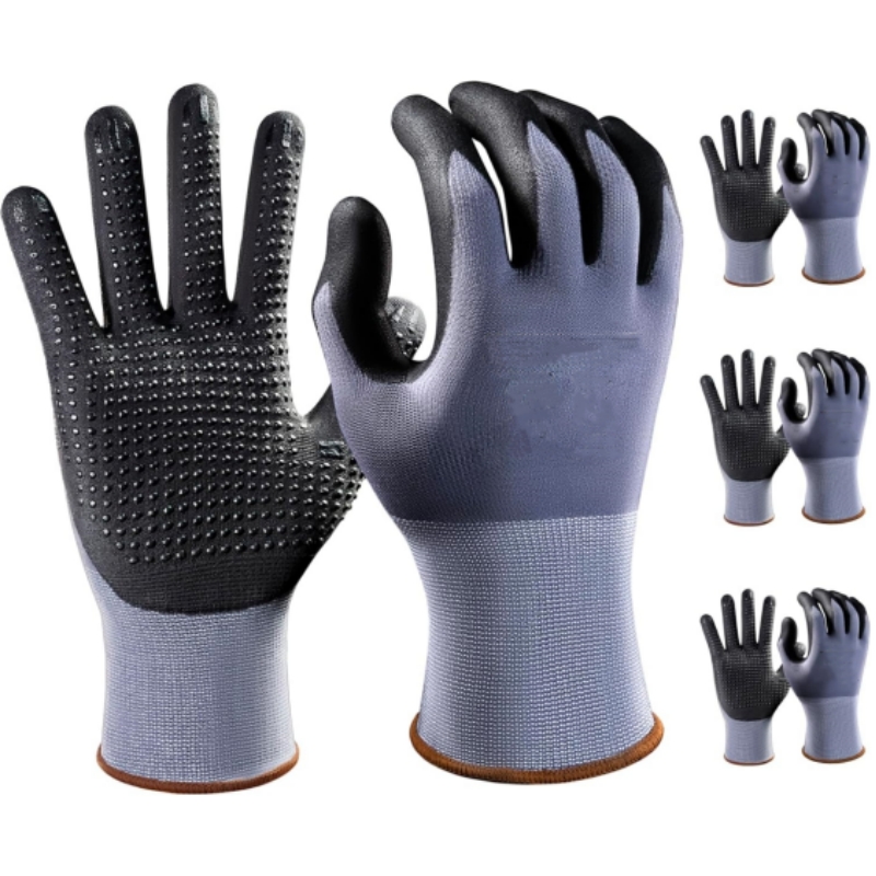 Guantes de trabajo de segurida - Nitrile Mechanic Glove reseña y precio