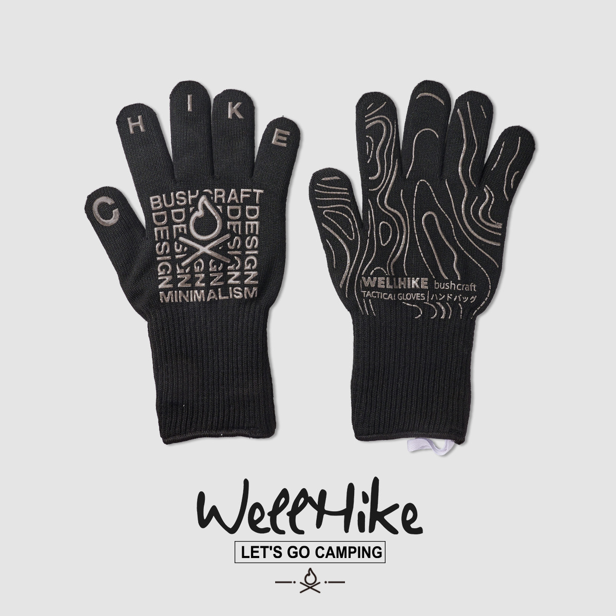 Guantes de acampada resistente - Oven Mitt Silicone reseña y precio